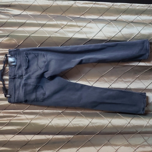 🦋4 for $20, or as marked. EUC- Hollister ‘Straight Slim’ Black Wash Jean - Picture 5 of 6